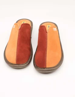 Zapatilla Nordikas 2152-O/8 Afelpado Naranja de Mujer