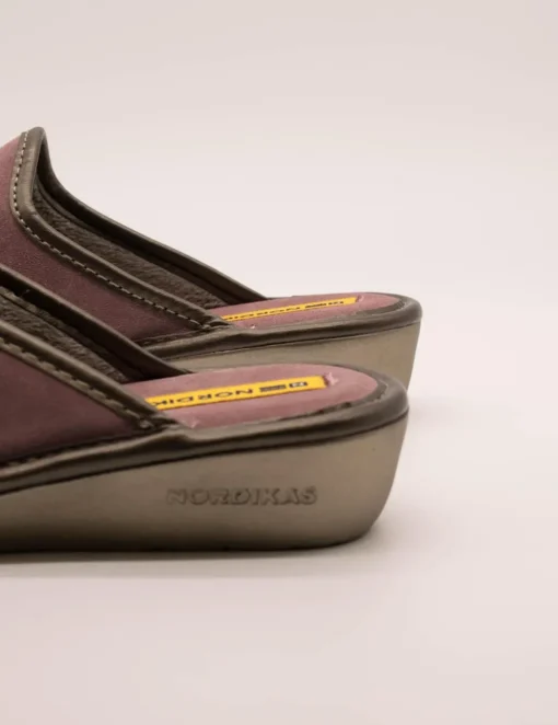 Zapatilla Nordika´s 281-O/8 afelp. malva/gris de mujer