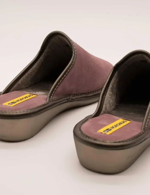 Zapatilla Nordika´s 281-O/8 afelp. malva/gris de mujer