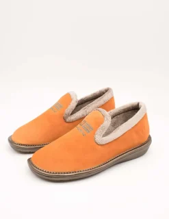 Zapatilla Nordikas 305-O/4 Afelpado Naranja de Mujer