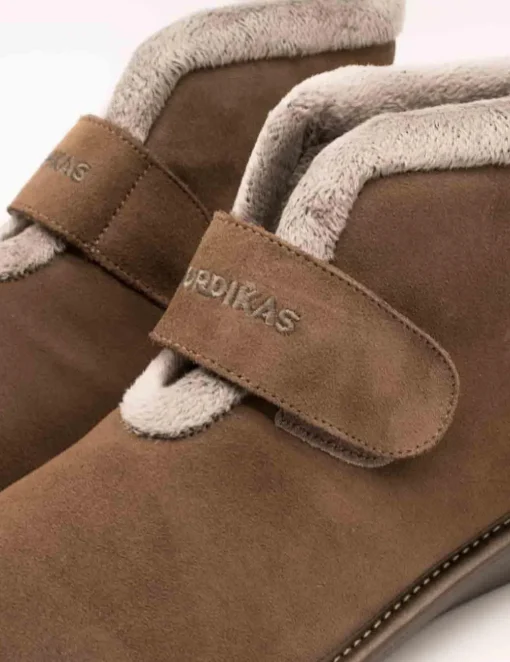 Zapatilla Nordikas 280-O/4 AFELPADO Piedra de Mujer
