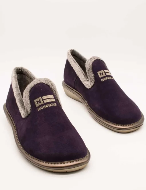 Zapatilla Nordika´s 305-O/4 afelpado purpura de mujer.