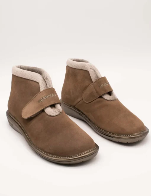 Zapatilla Nordikas 280-O/4 AFELPADO Piedra de Mujer