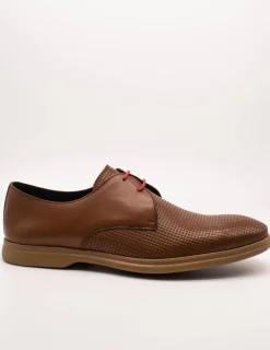 Zapato Keep Honest 16067 picado cruces tabaco de hombre
