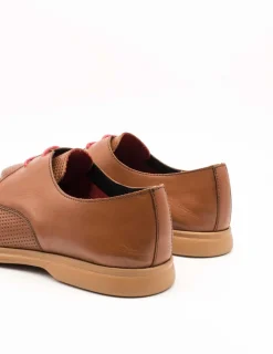 Zapato Keep Honest 16067 picado cruces tabaco de hombre
