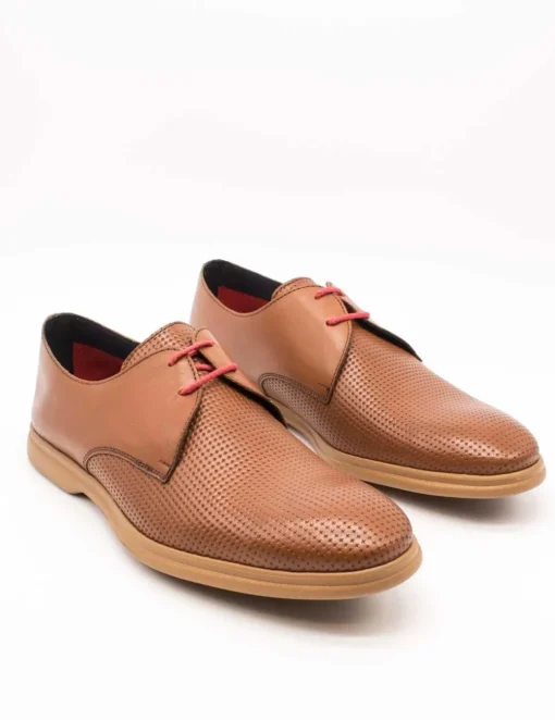 Zapato Keep Honest 16067 picado cruces tabaco de hombre