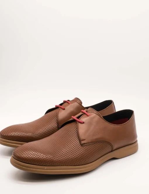 Zapato Keep Honest 16067 picado cruces tabaco de hombre