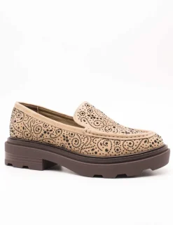 Zapato Alma en Pena I22123 Suede Vison de Mujer