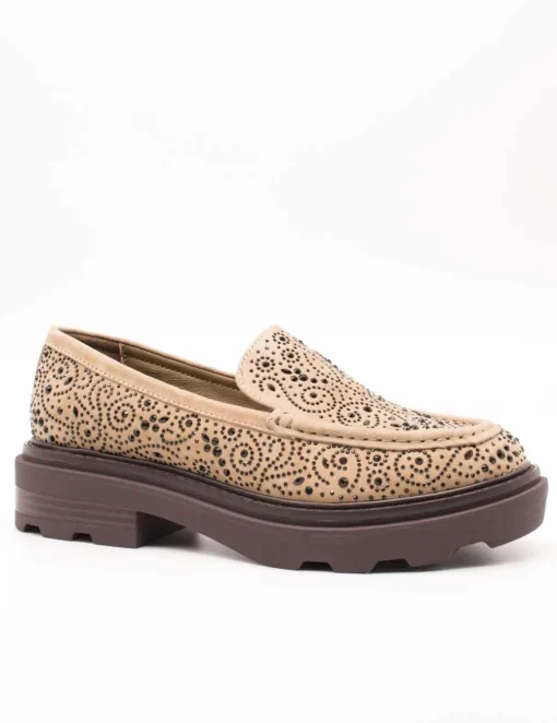 Zapato Alma en Pena I22123 Suede Vison de Mujer
