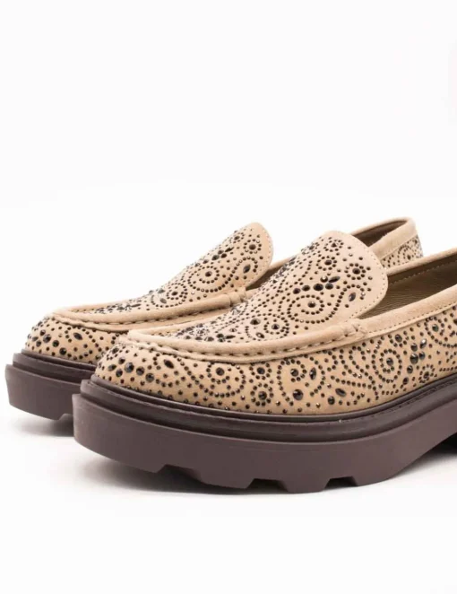 Zapato Alma en Pena I22123 Suede Vison de Mujer