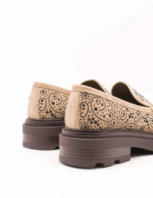 Zapato Alma en Pena I22123 Suede Vison de Mujer