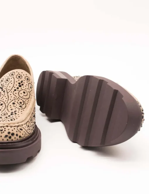Zapato Alma en Pena I22123 Suede Vison de Mujer