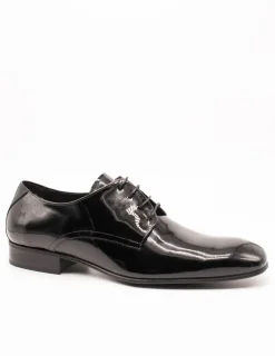 Zapato Angel Infantes 01210 NEGRO CHAROL de hombre