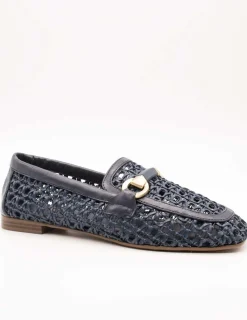 Zapato Be Free Anne-1579 Leather Blue de Mujer