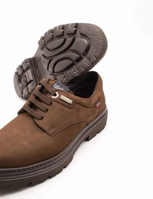 Zapato Callaghan 46400 N.Val Hidro Marrón de Hombre