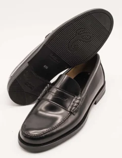 Zapato Castellano 800 Antik negro BA9N de hombre.