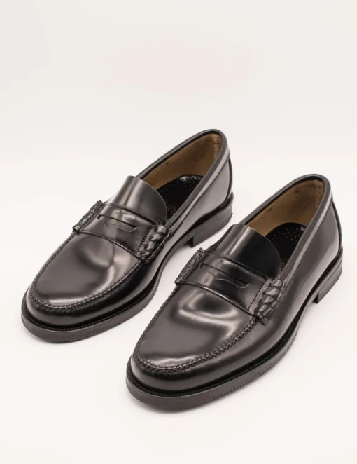 Zapato Castellano 800 Antik negro BA9N de hombre.