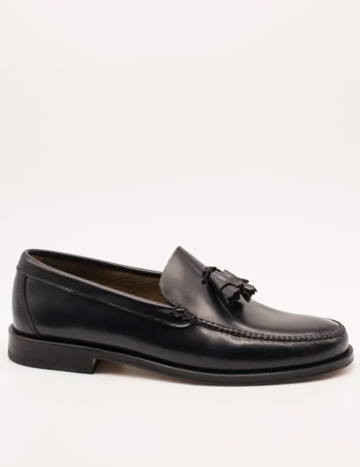 Zapato Castellano 801 calf azul ADB de hombre.