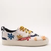 Zapato Clamp 30 GUTAN 001 FLWHT NBLU de mujer.
