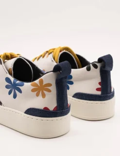 Zapato Clamp 30 GUTAN 001 FLWHT NBLU de mujer.