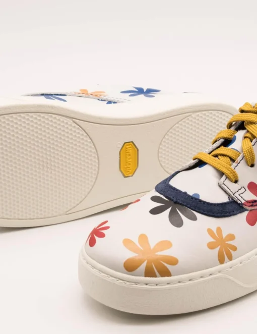 Zapato Clamp 30 GUTAN 001 FLWHT NBLU de mujer.