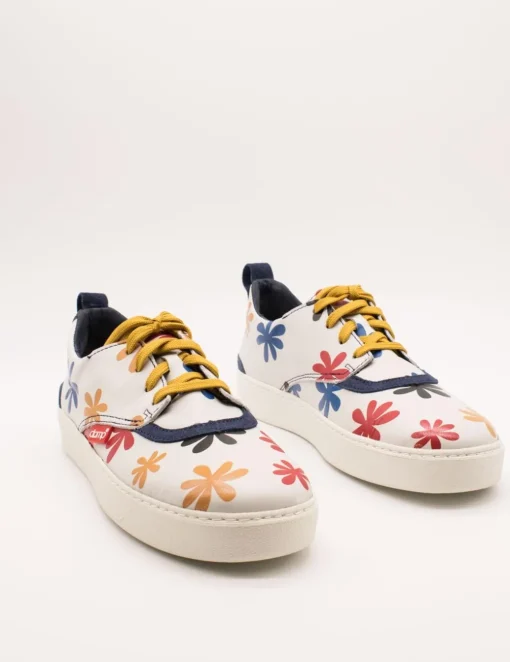 Zapato Clamp 30 GUTAN 001 FLWHT NBLU de mujer.