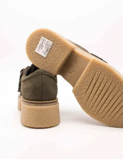 Zapato Clarks 26178679 Linoso Monk Dark Green de Mujer