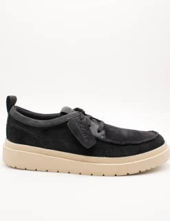 Zapato Clarks 26180866 Polden Moc Navy Suede de Hombre