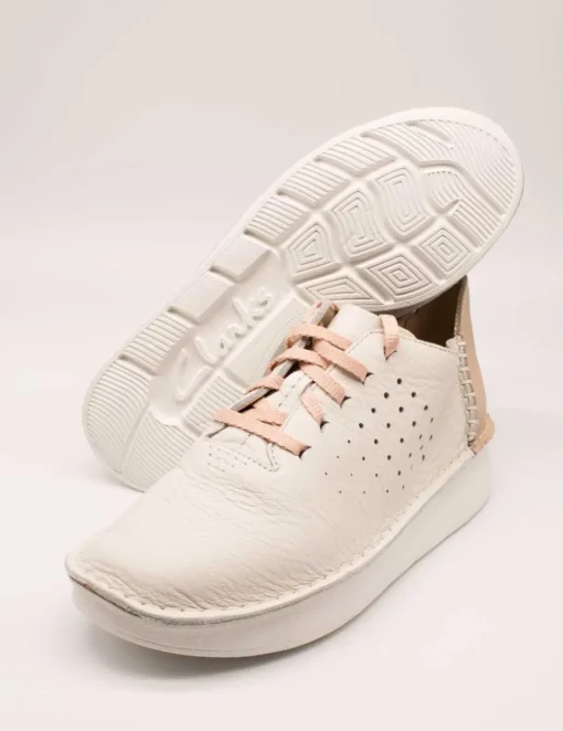 Zapato Clarks 26170419 Velhill Off White de Mujer