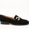 Zapato Dansi 5741 Ante Negro de Mujer