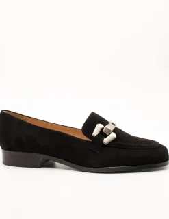 Zapato Dansi 5741 Ante Negro de Mujer