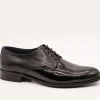 Zapato Donattelli 10944 Bronx negro placado de hombre.