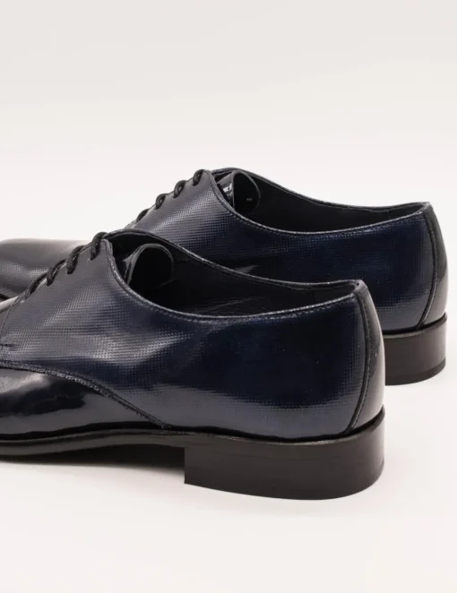 Zapato Donattelli 10944 Bronx marino placado de hombre.