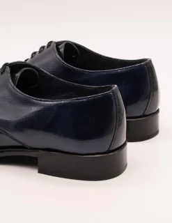 Zapato Donattelli 10944 Bronx marino placado de hombre.
