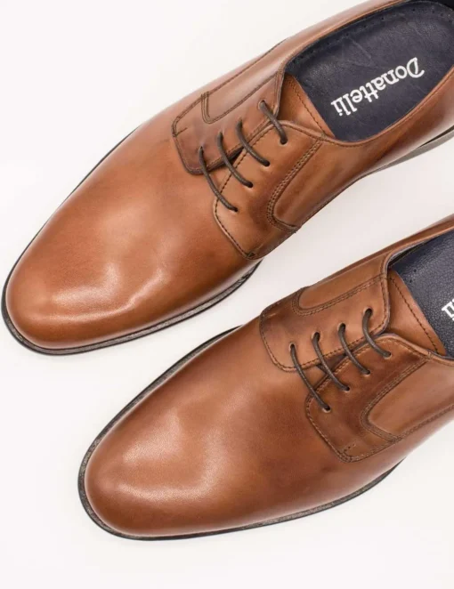 Zapato Donattelli 9390 Toledo Caoba de hombre.