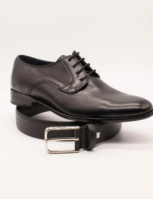 Zapato Donattelli 9390 Toledo negro de hombre.