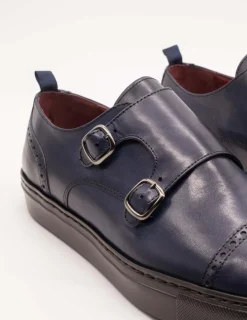 Zapato Donattelli E459 toledo azul de hombre.
