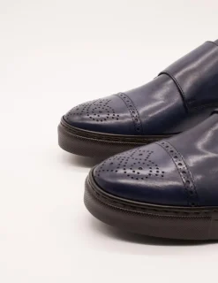 Zapato Donattelli E459 toledo azul de hombre.