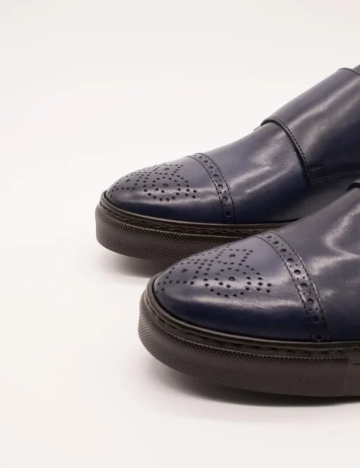 Zapato Donattelli E459 toledo azul de hombre.