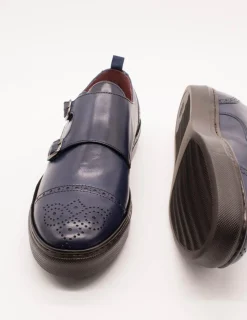 Zapato Donattelli E459 toledo azul de hombre.