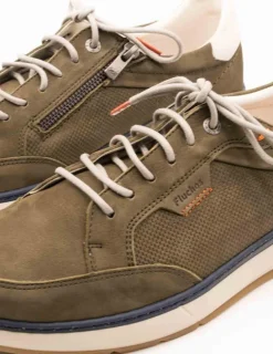 Zapato Fluchos F2211 Nobuck Delbuck Stone de Hombre
