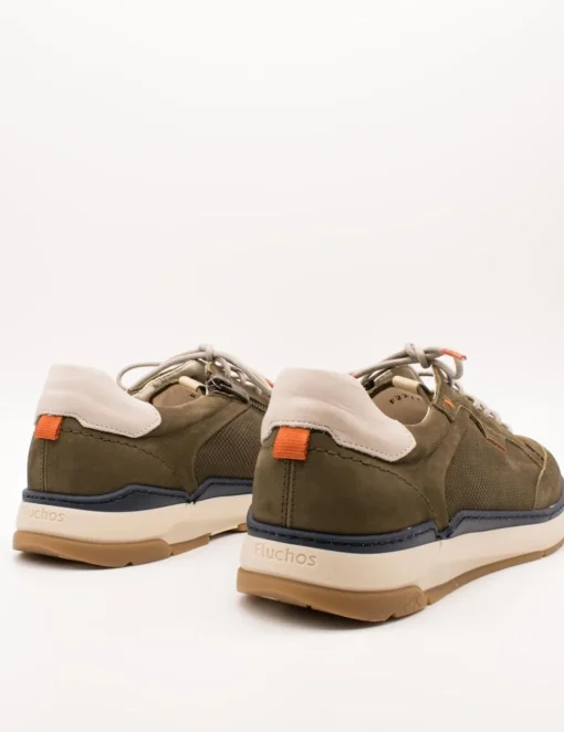 Zapato Fluchos F2211 Nobuck Delbuck Stone de Hombre