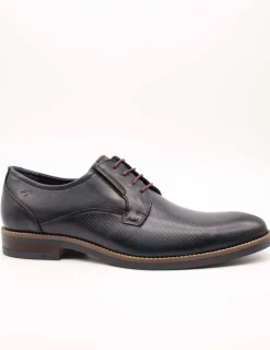 Zapato Fluchos F1631 Piel Memory Oceano de Hombre
