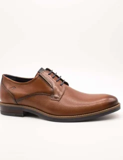 Zapato Fluchos F1631 Piel Memory Cuero de Hombre
