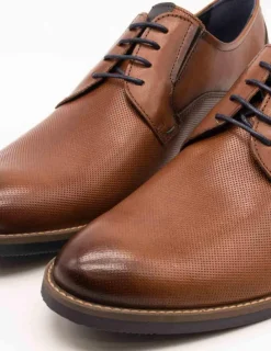 Zapato Fluchos F1631 Piel Memory Cuero de Hombre