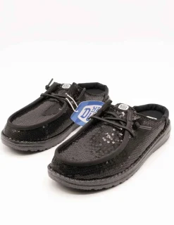 Zapato Hey Dude HD43615-001 Wendy Black de Mujer