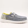 Zapato Hey Dude HD43156-4NY Wendy Blue Multi de Mujer
