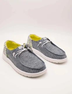 Zapato Hey Dude HD43156-4NY Wendy Blue Multi de Mujer
