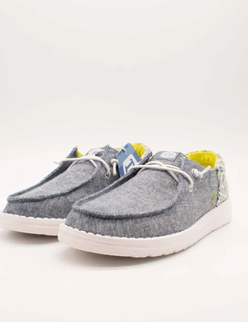 Zapato Hey Dude HD43156-4NY Wendy Blue Multi de Mujer