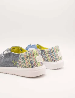 Zapato Hey Dude HD43156-4NY Wendy Blue Multi de Mujer